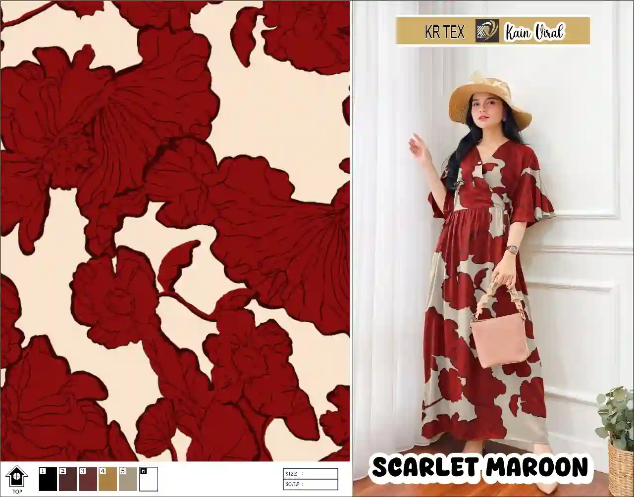 SCARLET MAROON
