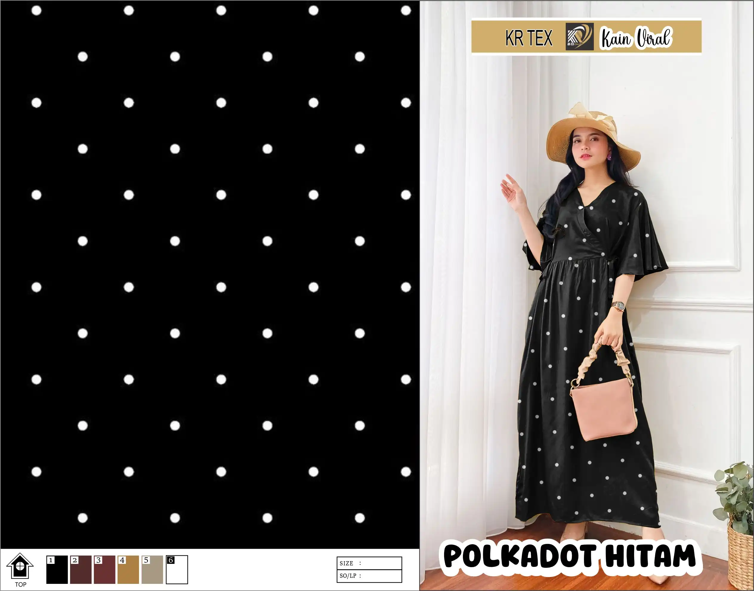POLKADOT HITAM